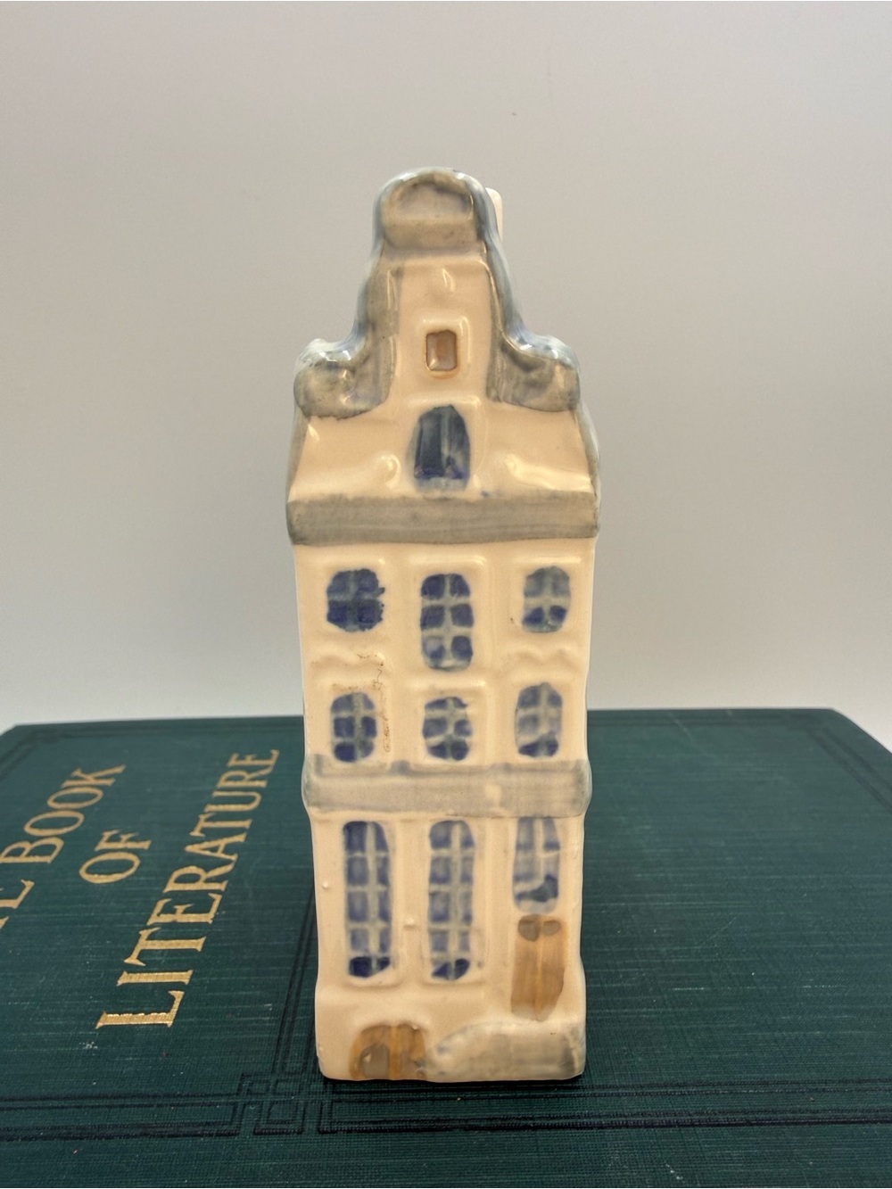 Vintage Amsterdam Herengracht Poly Delft Canal House 91 Hand Painted Holland